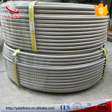 High Pressure Heat Resistant Stainless Steel Corrugated PTFE Flex Teflon Tubes